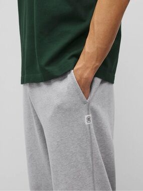Reigning Champ Midweight Terry Relaxed Sweatpants Light Gray Size S
